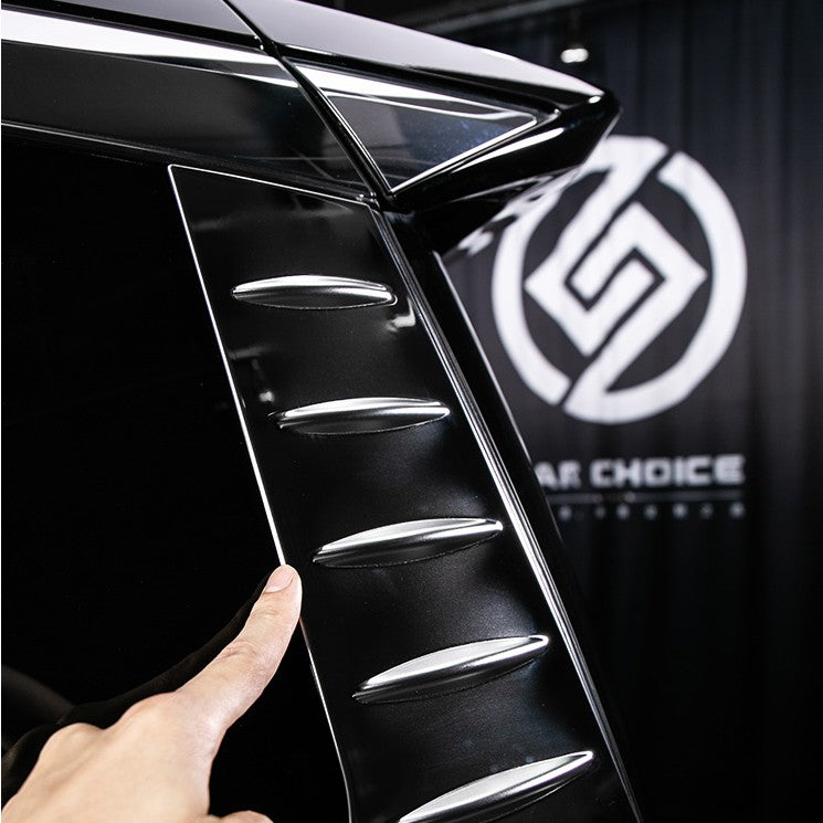 For Toyota Alphard Vellfire 2015 2022 AGH30 Rear Window Sporty Cover Side Mirror Cover C Pillar
