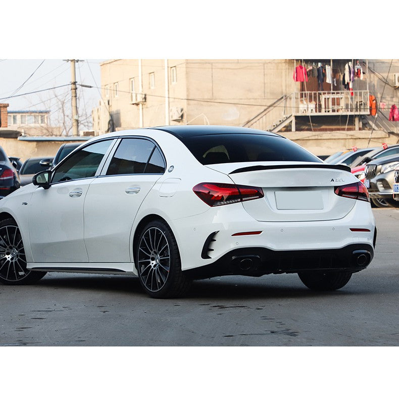 For Mercedes V177 A Class Sedan AMG Style Spoiler