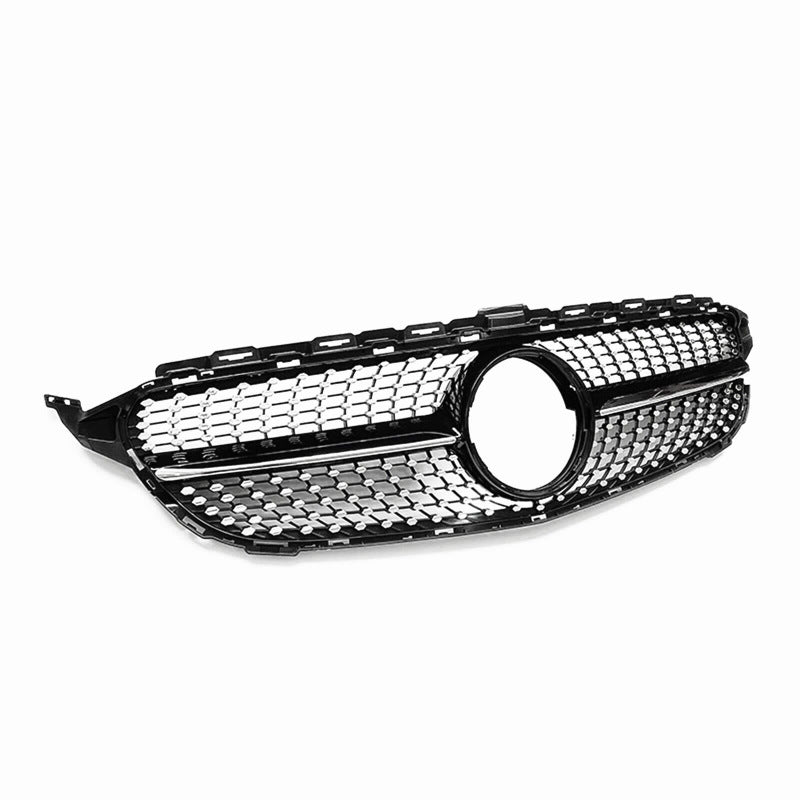 For Mercedes W205 C Class Diamond Grill 2015-2021