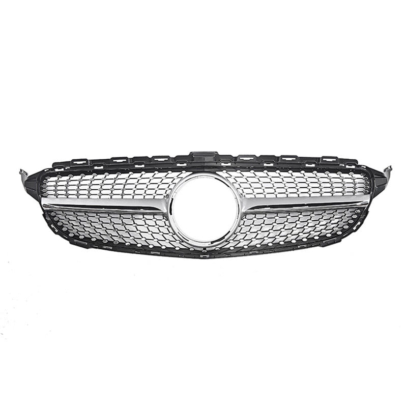For Mercedes W205 C Class Diamond Grill 2015-2021