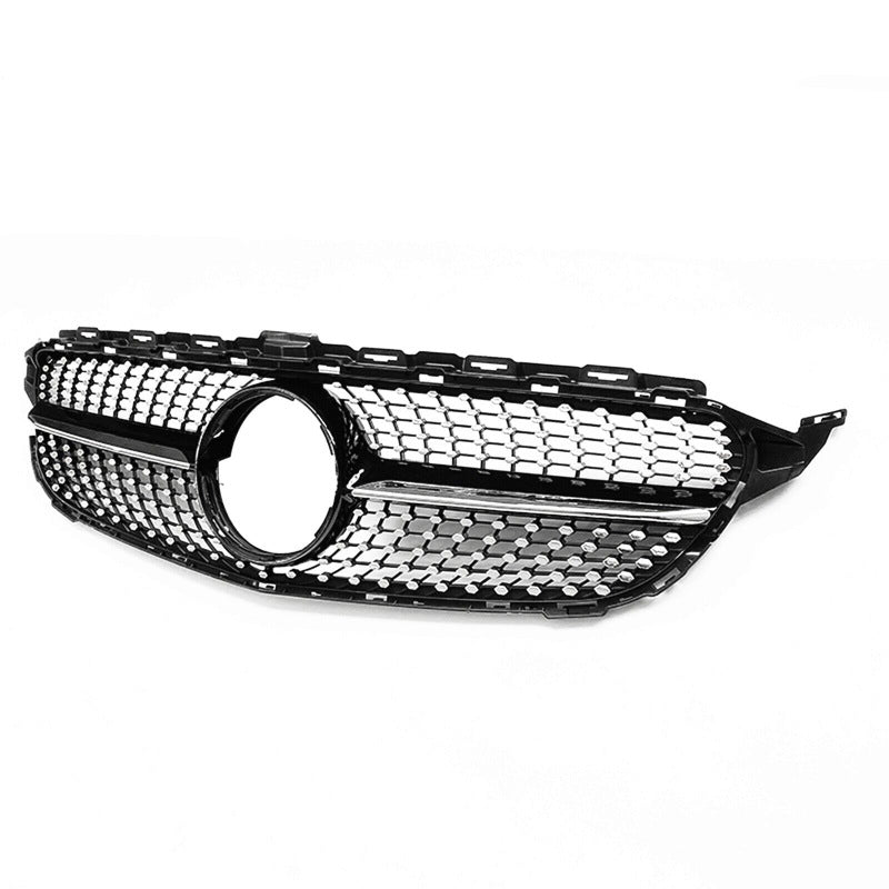 For Mercedes W205 C Class Diamond Grill 2015-2021