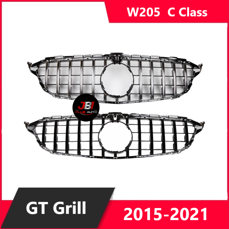 For Mercedes W205 C Class GT Grill 2015-2021