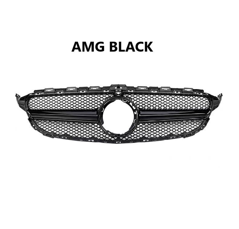 For Mercedes W205 C Class AMG Style Grill 2015-2021