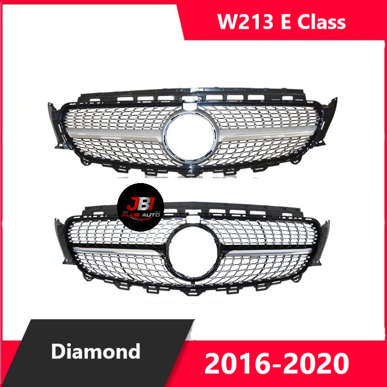 For Mercedes W213 C238 E Class Diamond Grill 2016-2020