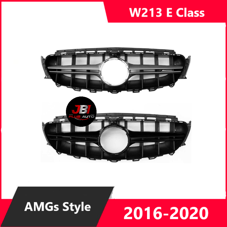 For Mercedes W213 C238 E Class AMGs Style Grill 2016-2020