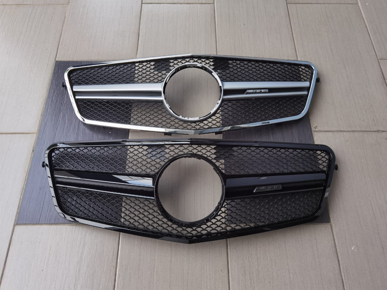 For Mercedes W212 E Class 2009-2013 Pre Facelift AMG Style Grille