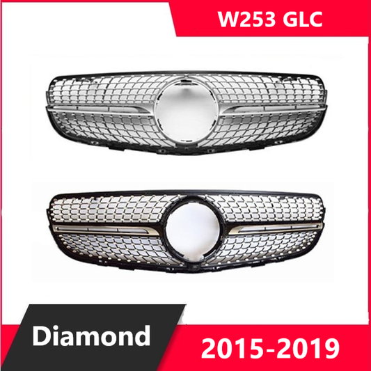 For Mercedes W253 GLC Diamond Grill GLC Coupe 2015-2019