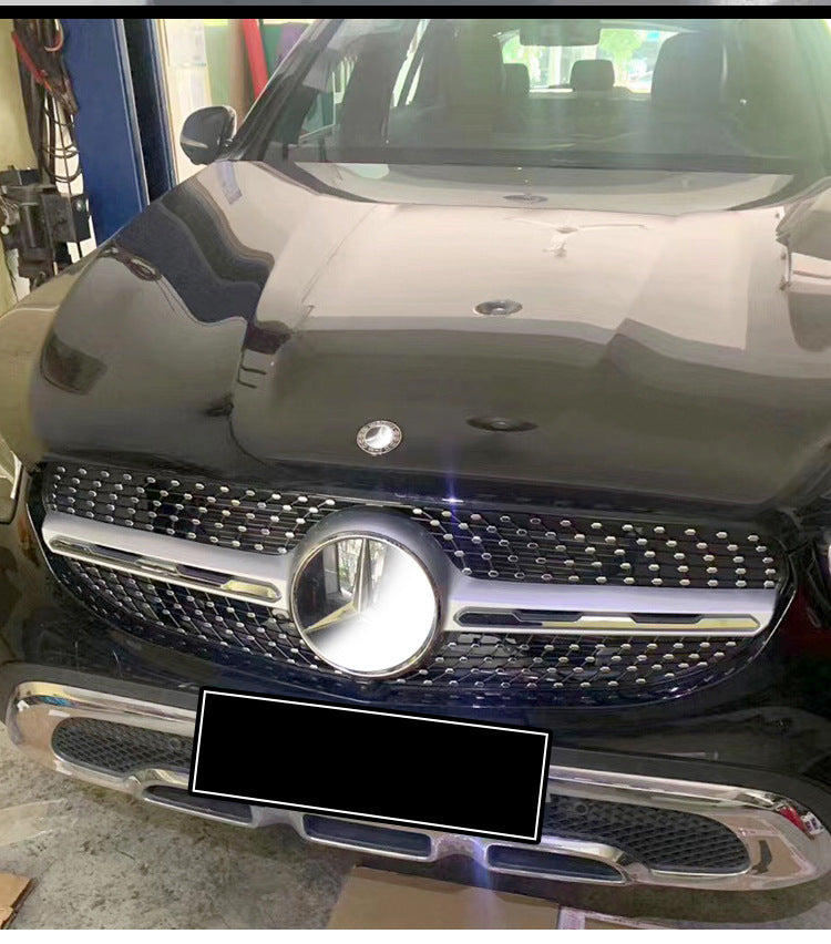For Mercedes W253 GLC Diamond Grill GLC Coupe 2020-2023