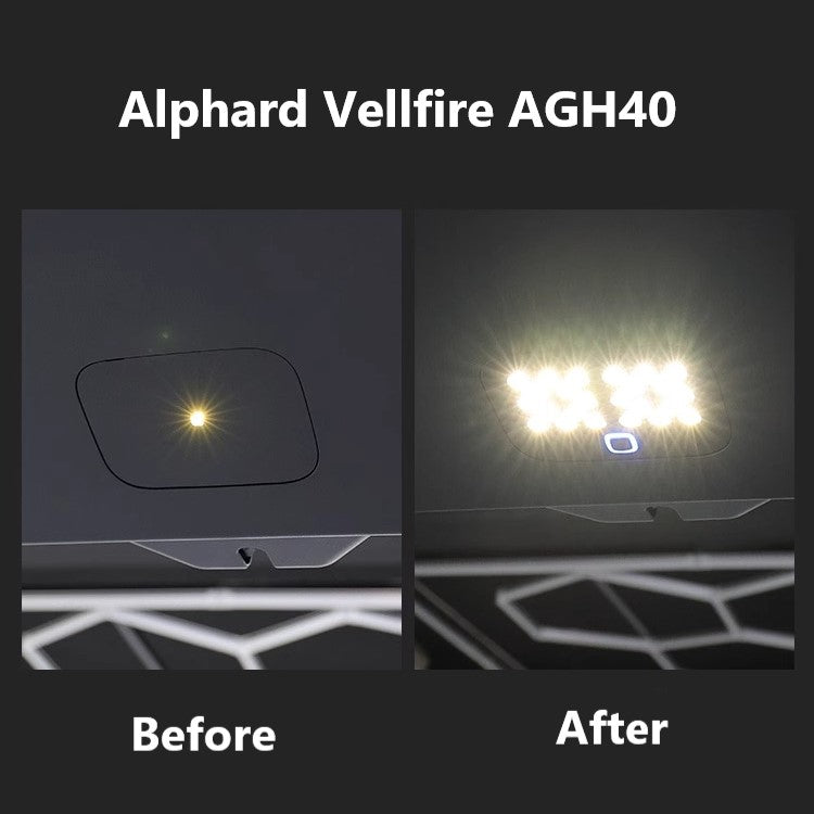 For Toyota Alphard Vellfire Rear Bonnet LED Light AGH40 AH40 2023+