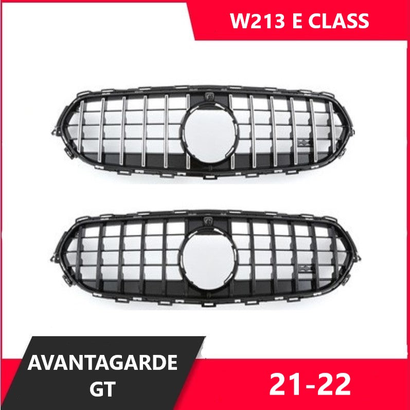 For Mercedes W213 Facelift Grill E Class Gtr Grille E200 E250 E300 E350 2021-2022