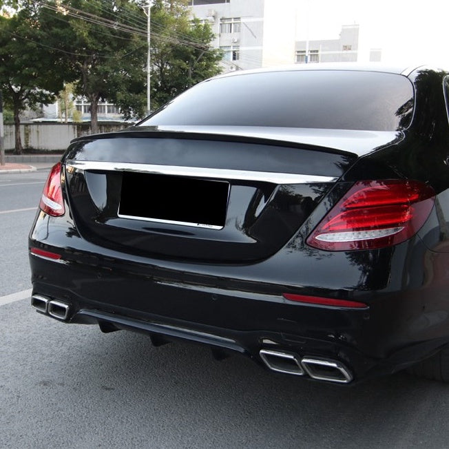 For Mercedes W213 E Class Carbon Fiber AMG Spoiler PSM Spoiler