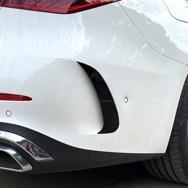 For Mercedes W206 C CLASS Canard ABS front bumper diffuser knife decorative