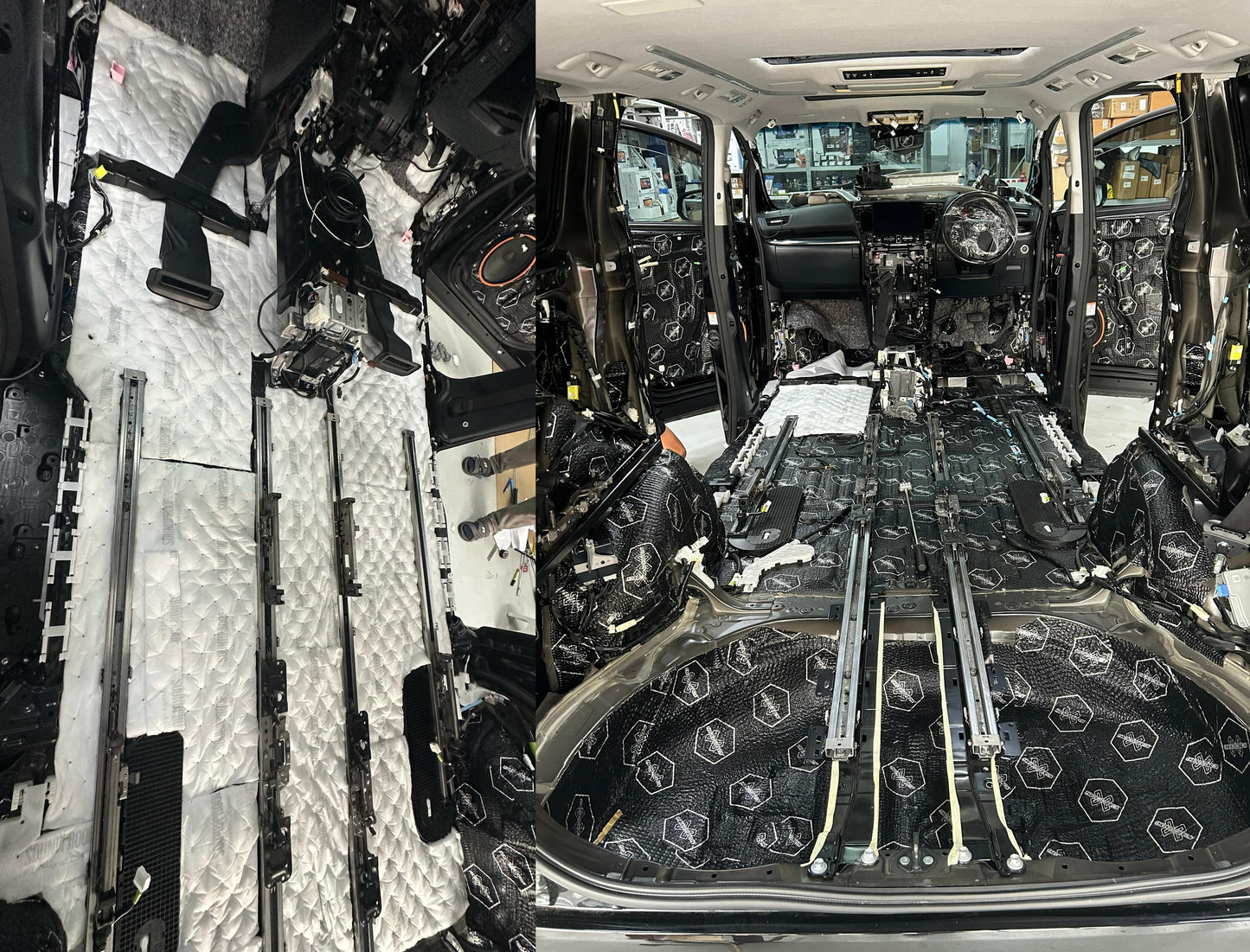 Toyota Alphard Vellfire Agh30 Crossfire Soundproof 2.3mm Car Soundproof Damping Thickness | Car Soundproofing Nailed