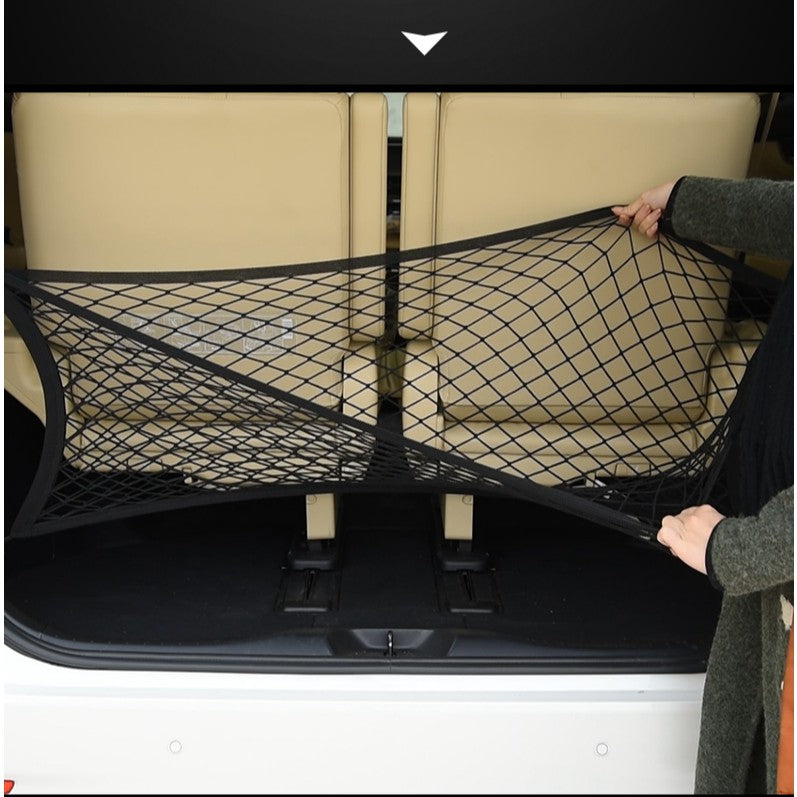 For Toyota Alphard Vellfire ANH20 AGH30 Elfa trunk mat net bag luggage storage pocket Weir method modification