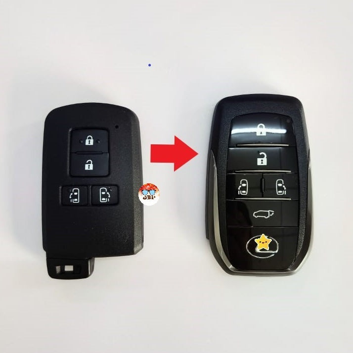 For LEXUS LM300 LM350 UPGRADE REMOTE KEY COVER ALPHARD VELLFIRE AGH30