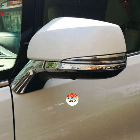 For Toyota Alphard Vellfire AGH30 Chrome Rearview Side Mirror Garnish Cover