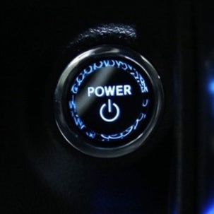 For Toyota Alphard Vellfire Crystal Push Start Button AGH30