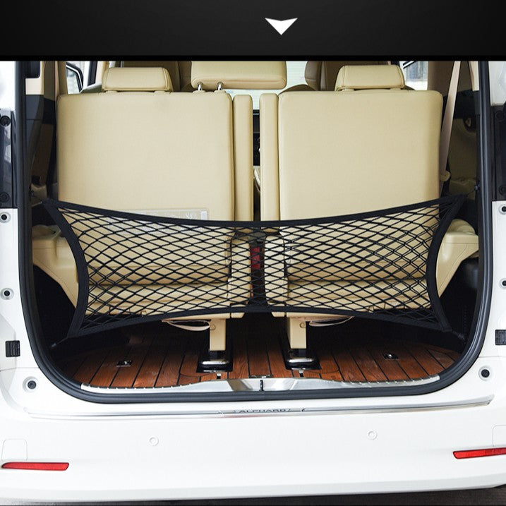 For Toyota Alphard Vellfire ANH20 AGH30 Elfa trunk mat net bag luggage storage pocket Weir method modification
