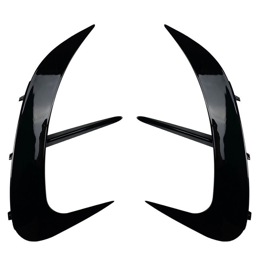 For Mercedes W206 C CLASS Canard ABS front bumper diffuser knife decorative