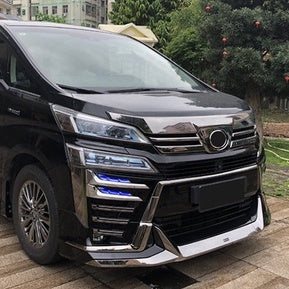 For Toyota Vellfire AGH30 2018 Facelift DRL With Running Signal Function DAY LIGHT LED