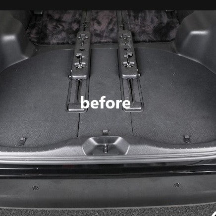 For TOYOTA VELLFIRE ALPHARD AGH30 2015-2021 Rear Bumper Guard Trunk Protector Stainless Steel