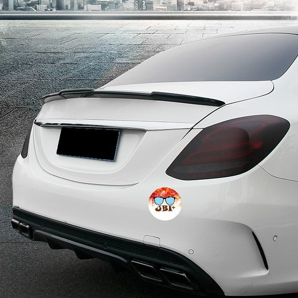 For Mercedes W205 C180 C200 C250 C300 C350 C class Battle Spoiler