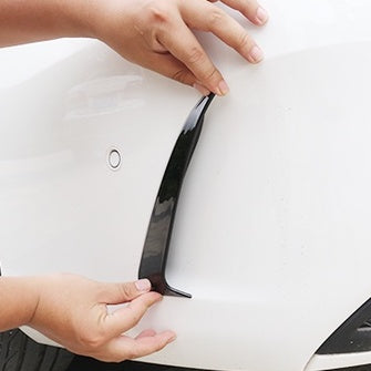 For Mercedes W205 Canard Facelift 2018-2021 ABS front bumper diffuser knife decorative