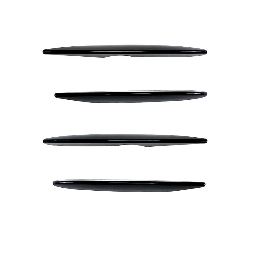 For Mercedes W253 GLC COUPE Canard ABS front bumper diffuser knife decorative
