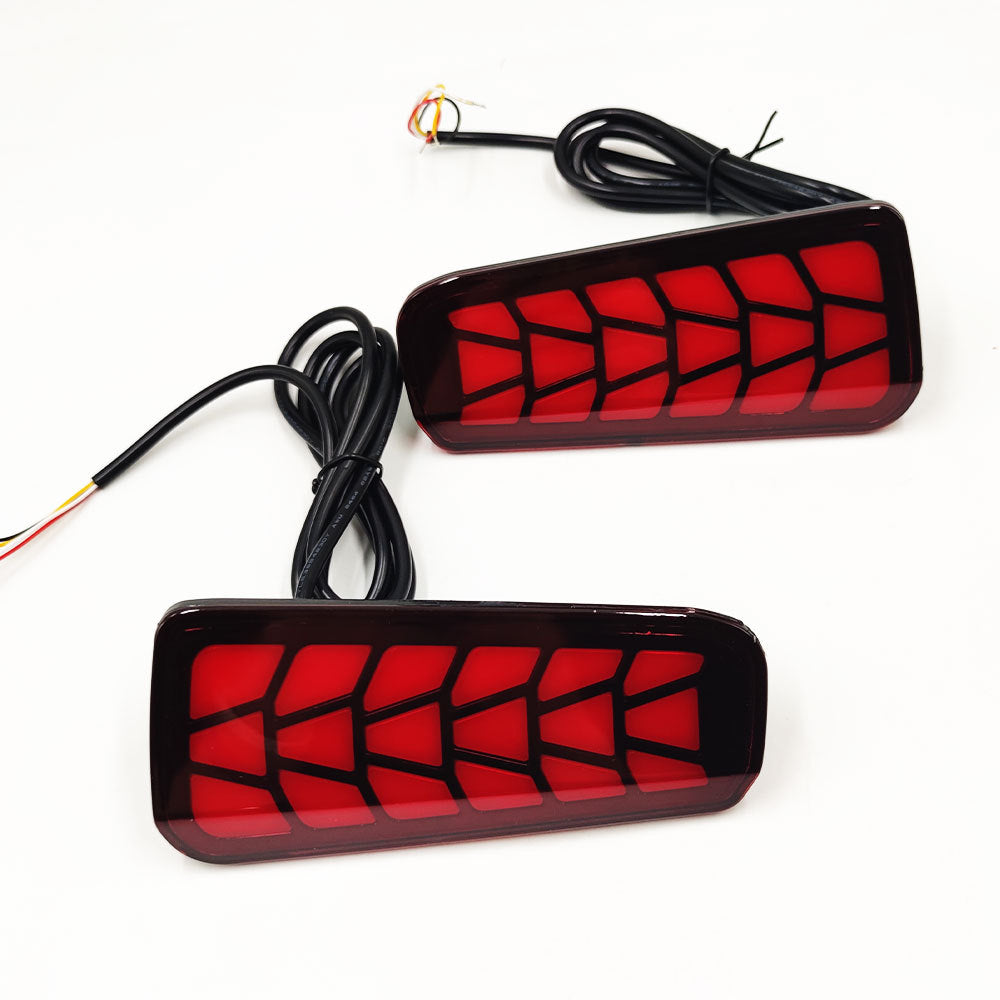 For Toyota Alphard Vellfire AGH30 2015 - 2023 Led Rear Bumper Reflector Brake Running Light Lamp