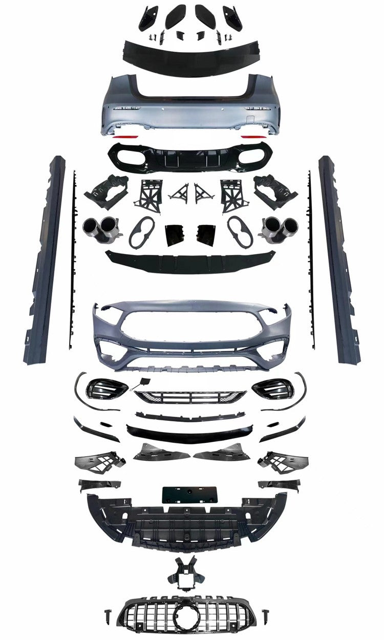 For Mercedes Benz W177 Hatchback A45 A35 AMG BodyKit AMG Bumper 2019-2023
