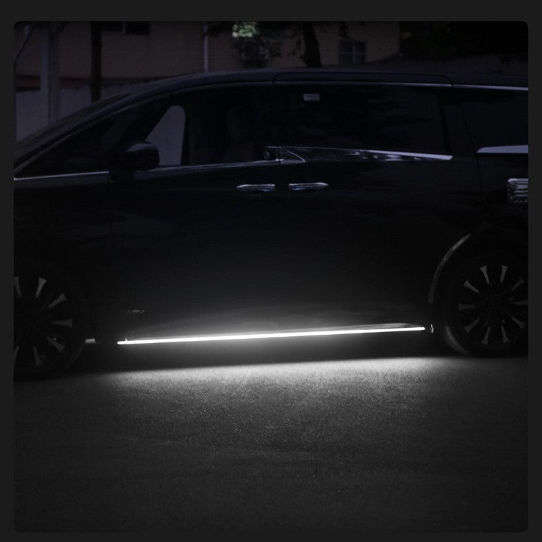 For Toyota Vellfire Alphard AGH30 AGH40 Side Skirt Light Power Door Light Bar 2015-2026