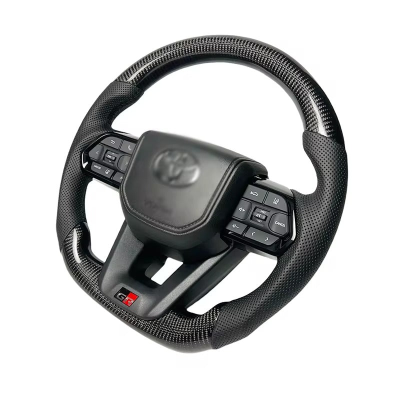 For Toyota Alphard Vellfire AGH30 GR Steering Carbon Fiber Steering Wheels
