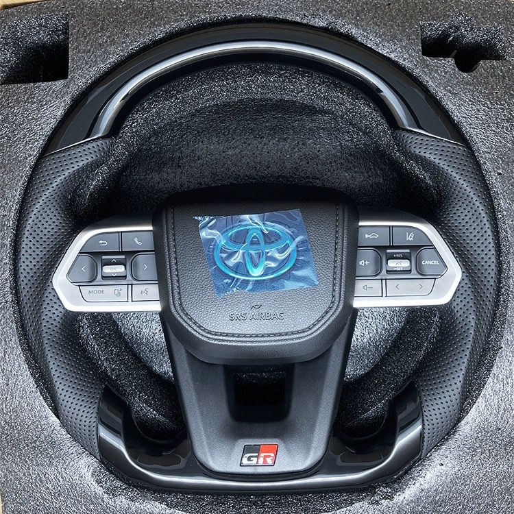 For Toyota Alphard Vellfire AGH30 GR Steering Carbon Fiber Steering Wheels