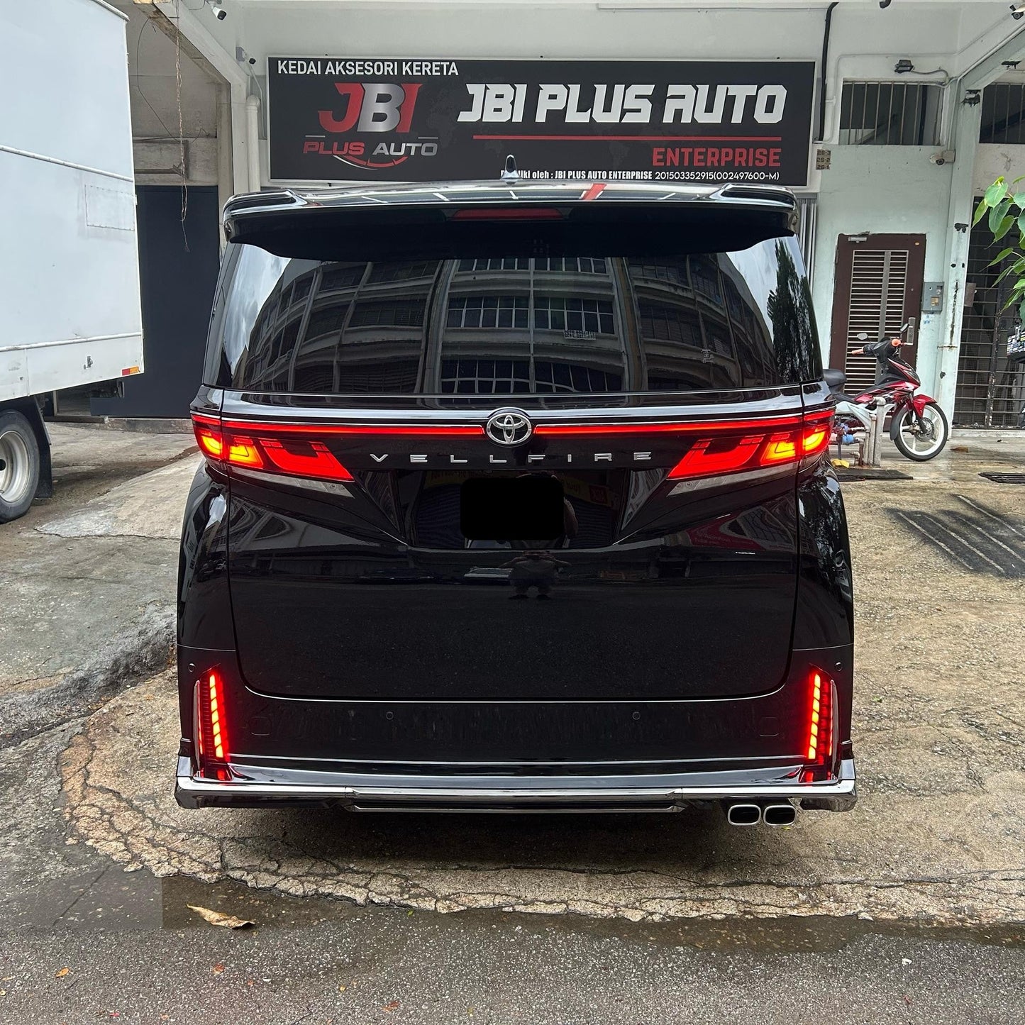 Toyota Alphard Vellfire AGH40 AH40 LED Reflector Brake Running Light Lamp