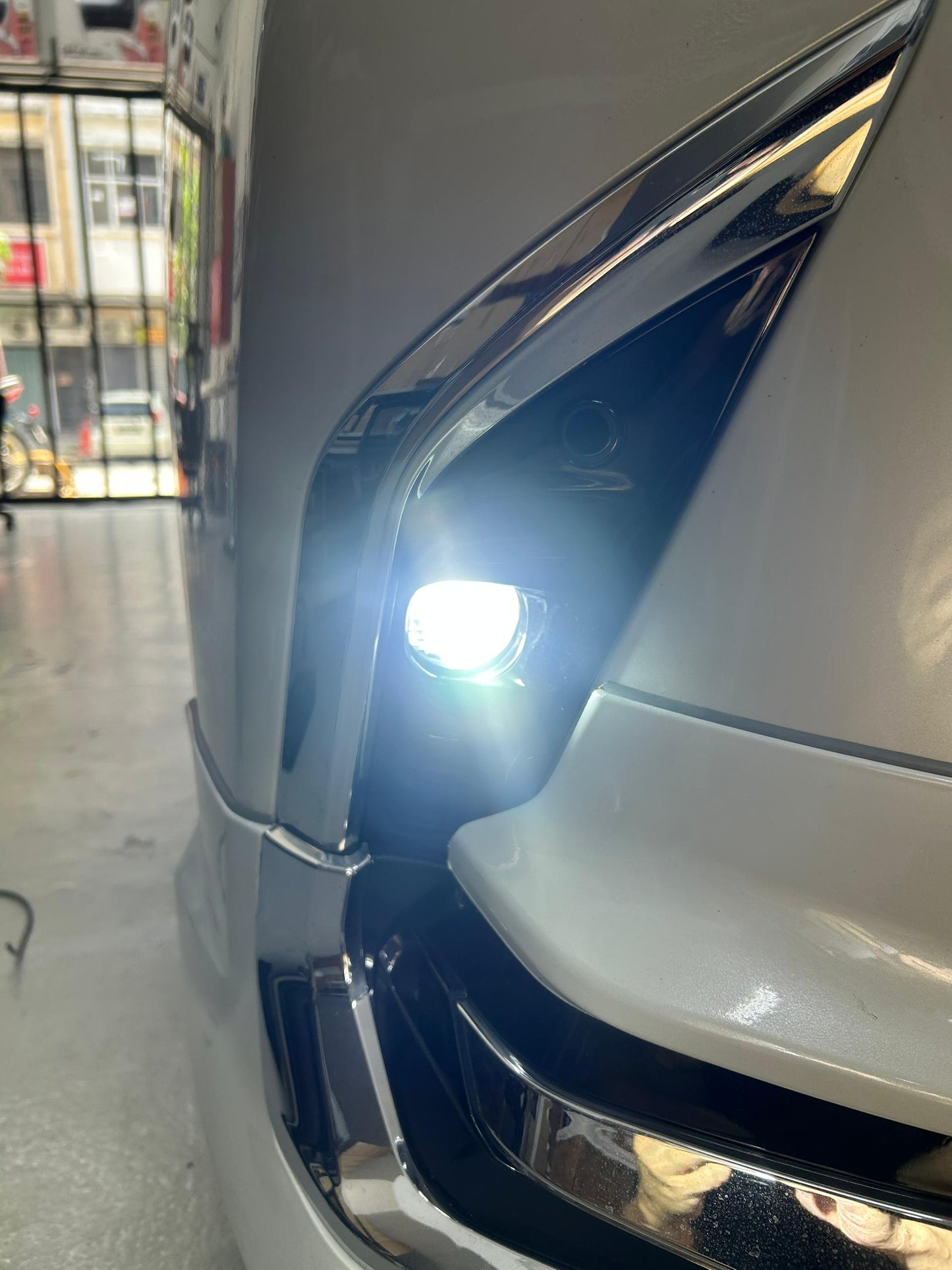 For Toyota Alphard Vellfire LED Golden Fog Light Goden White ANH20 AGH30 AGH40 2012-2026