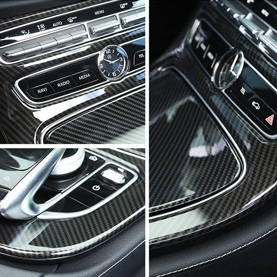 For Mercedes W213 E class ABS Carbon Fiber Colour Carbon Look Interior Upgrade
