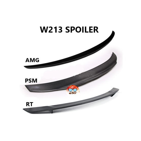 For Mercedes W213 E Class Carbon Fiber AMG Spoiler PSM Spoiler