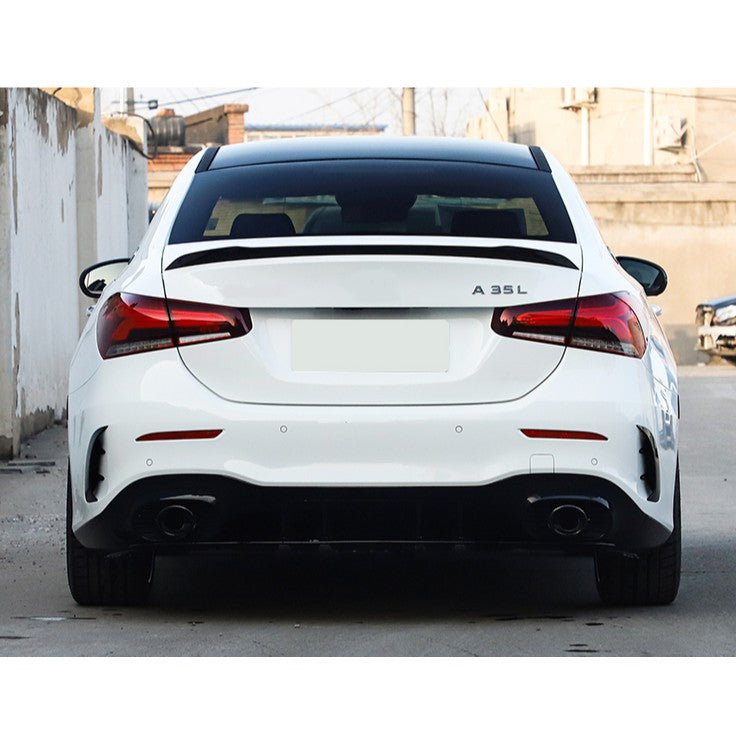 For Mercedes V177 A Class Sedan AMG Style Spoiler