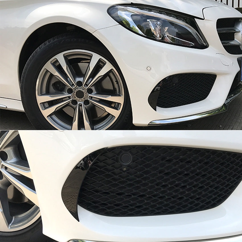 For Mercedes W205 Front Lip 2015-2018 Canard ABS front bumper diffuser knife decorative