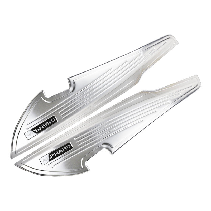 For Toyota Alphard Vellfire AGH30 Stainless Steel Door Rrim Panel Protector Guard Alphard Vellfire Accessories
