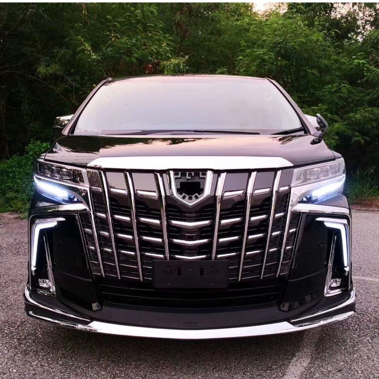For Toyota Alphard AGH30 2018 Facelift DRL With Running Signal Function DAY LIGHT LED