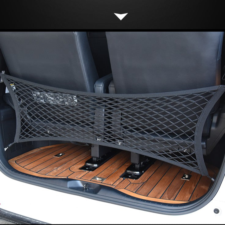 For Toyota Alphard Vellfire ANH20 AGH30 Elfa trunk mat net bag luggage storage pocket Weir method modification