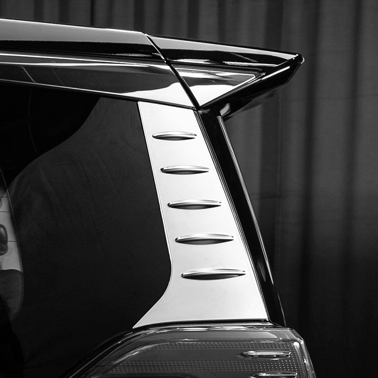 For Toyota Alphard Vellfire 2015 2022 AGH30 Rear Window Sporty Cover Side Mirror Cover C Pillar