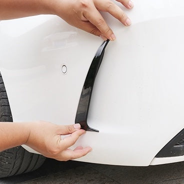 For Mercedes W205 Front Lip 2015-2018 Canard ABS front bumper diffuser knife decorative