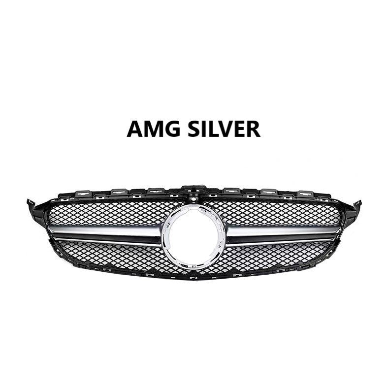 For Mercedes W205 C Class AMG Style Grill 2015-2021