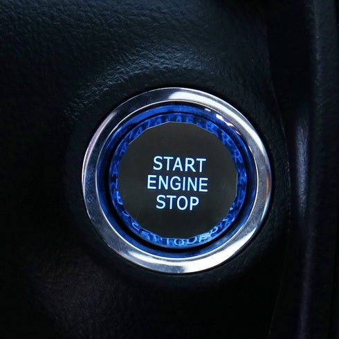For Toyota Alphard Vellfire Crystal Push Start Button AGH30