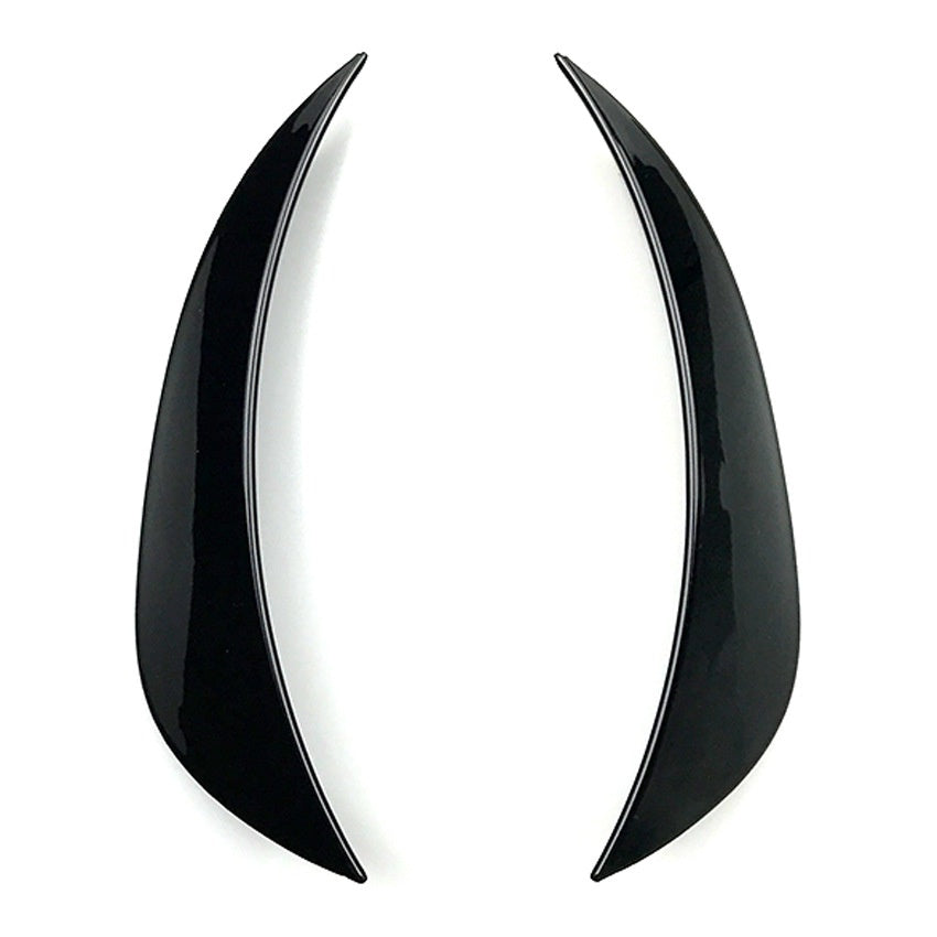 For Mercedes W205 Front Lip 2015-2018 Canard ABS front bumper diffuser knife decorative