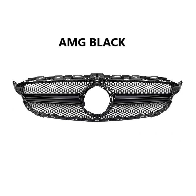 For Mercedes W205 C Class AMG Style Grill 2015-2021