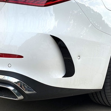 For Mercedes W206 C CLASS Canard ABS front bumper diffuser knife decorative