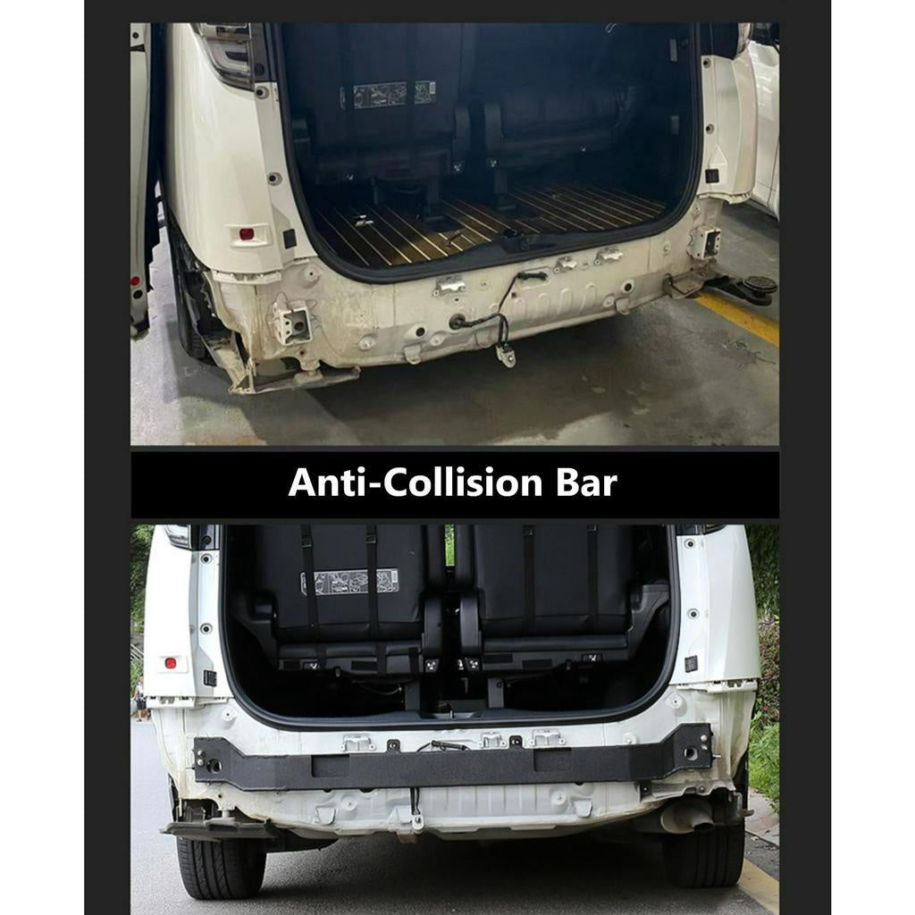 For Toyota Alphard Vellfire AGH30 Anti-Collision Bar Rear Safety Bar Anti Crash Bar